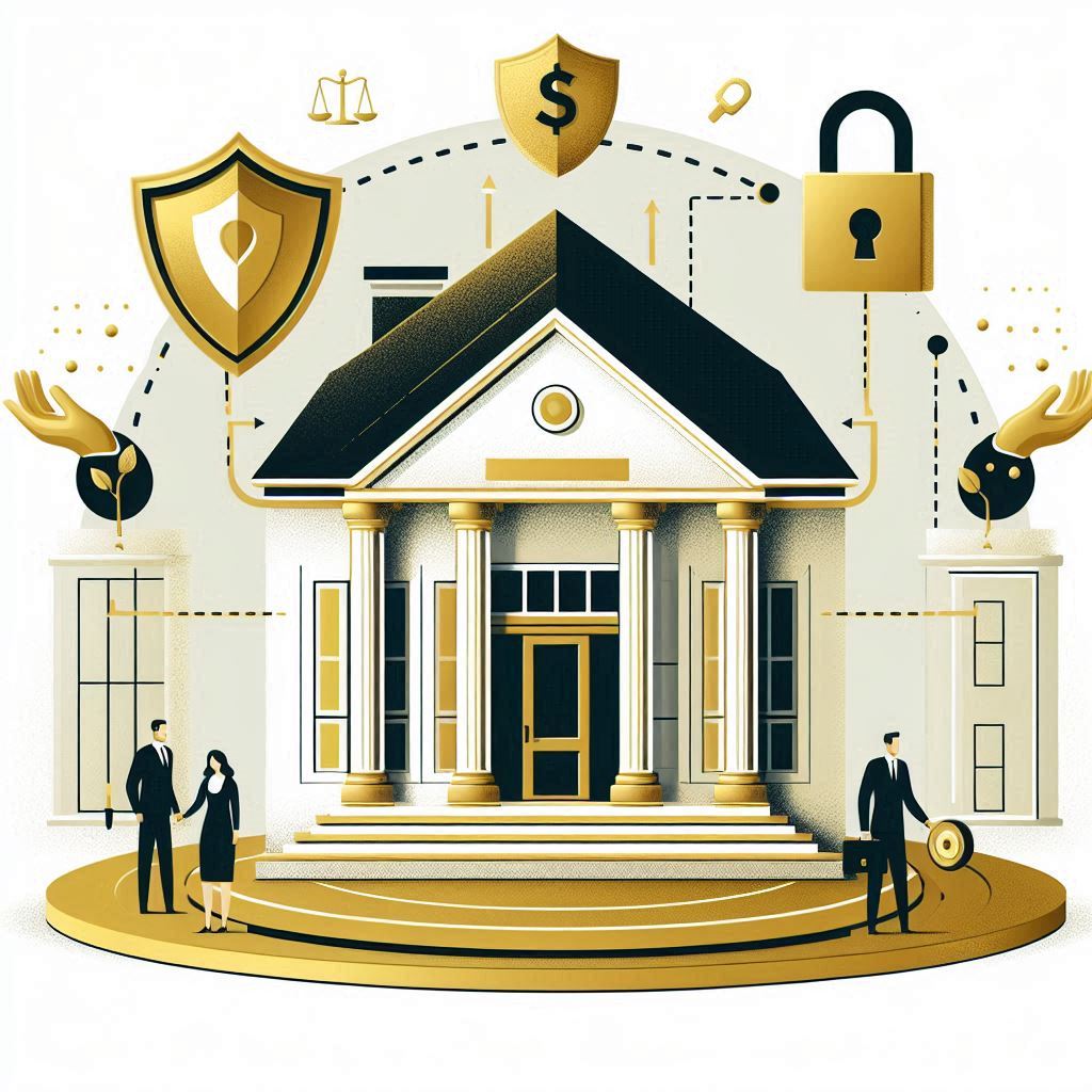 Illustration du fonctionnement de la caution dans un prêt immobilier