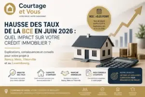 Hausse des taux de la BCE en juin 2026 : faut-il accélérer son projet immobilier à Nancy, Metz ou Thionville ?