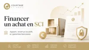 Financement d’un achat immobilier en SCI : apport, revenus locatifs et garanties bancaires
