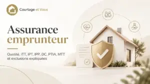 Assurance emprunteur – quotité, garanties ITT, IPT, IPP, PTIA et exclusions