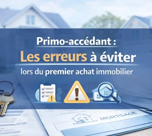 Primo-accédant : les erreurs à éviter lors du premier achat immobilier - Courtage et vous