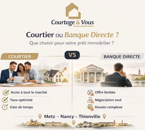 Courtier ou banque directe : que choisir pour son prêt immobilier ?